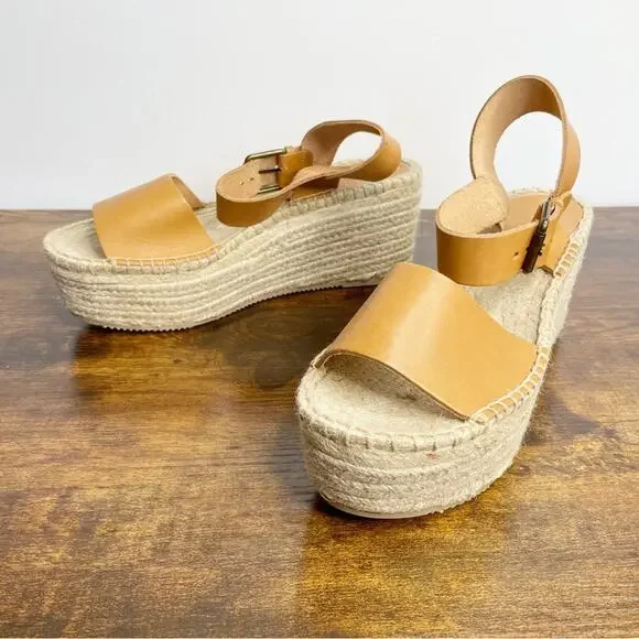 SOLUDOS Minorca High Platform Sandals Espadrilles